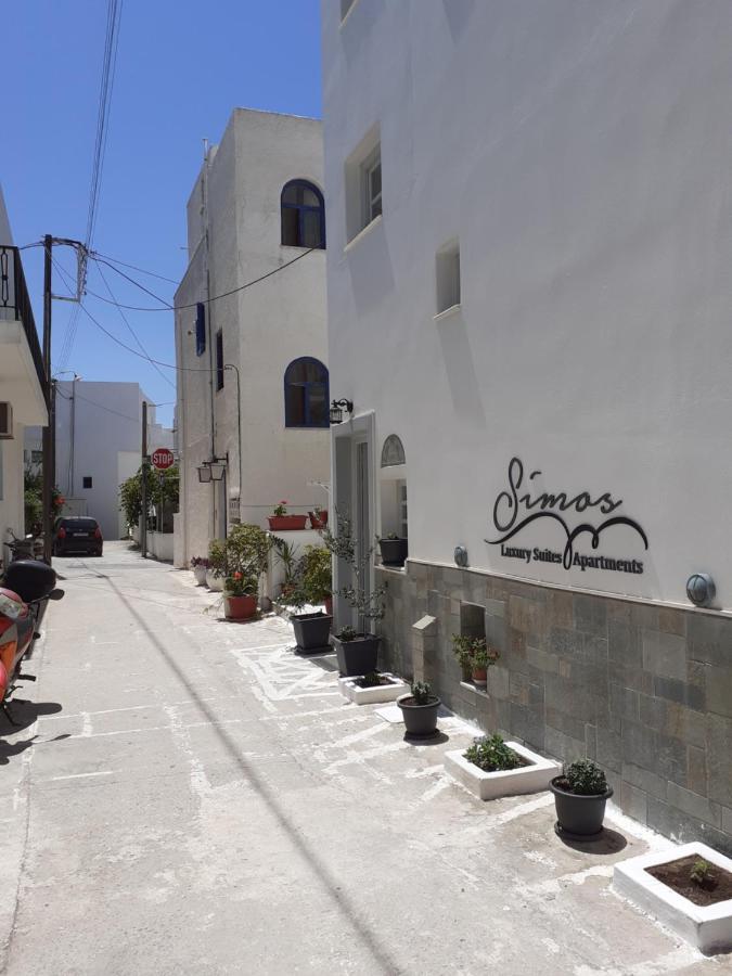 Simos Luxury Apartments Naxos City Exterior photo